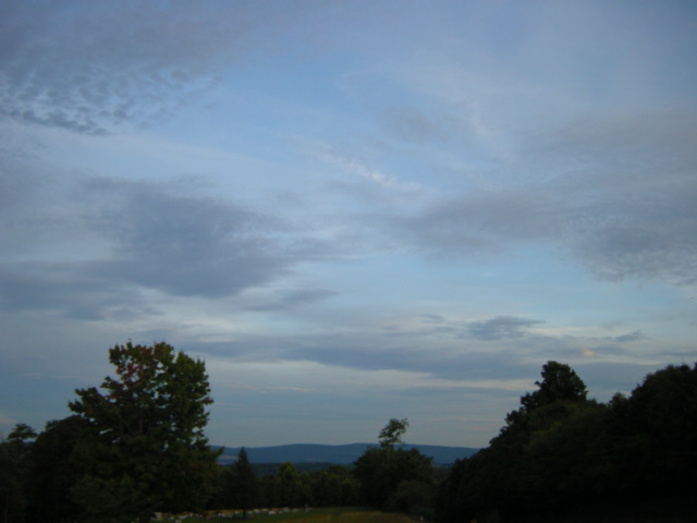 Evening sky